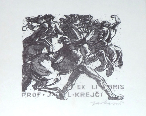 EX LIBRIS • prof. J. L. Krejčí — foto 1