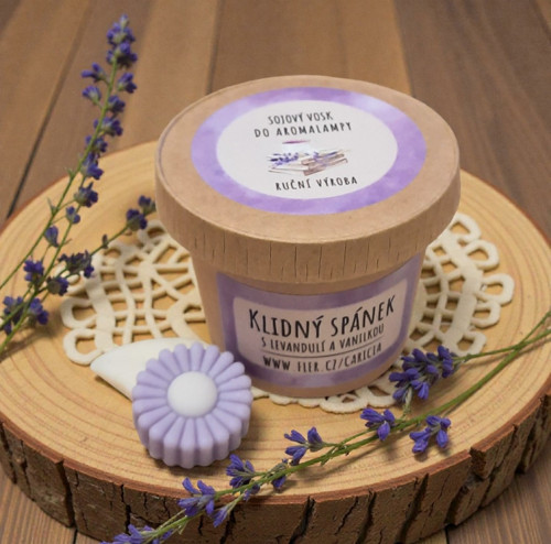 Sojový vosk do aromalampy - Klidný spánek
