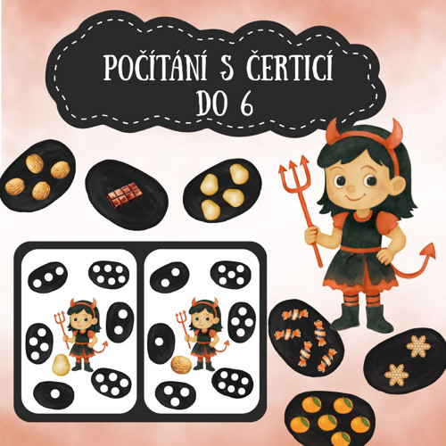Počítání s čerticí do 6 (PDF k tisku)