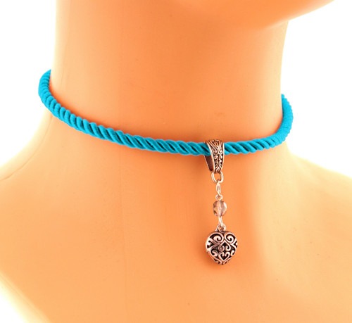 Shibari špagátový choker collar provaz náhrdelník