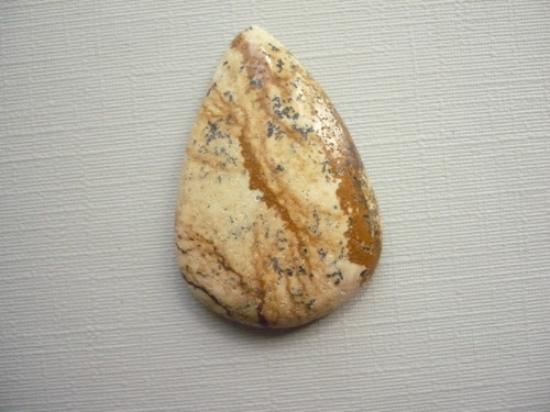 Kabošon - jaspis obrázkový 31 mm, č.32f