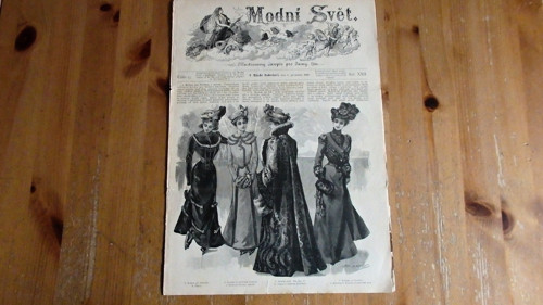 Módní svět 1. prosince 1900