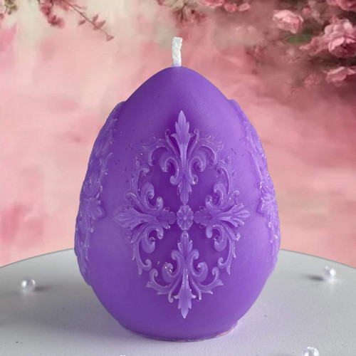 Svíčka vejce s ornamentem