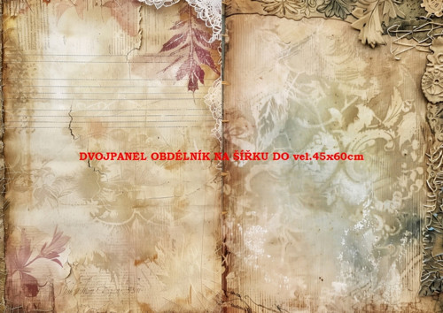 Bavlněný panel 7x10 cm — foto 1