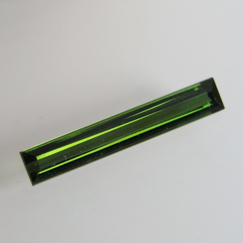 Zelený Turmalín Verdelit, 1,29ct., 18,5x3,0x2,3 mm