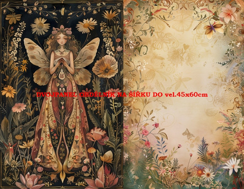 Bavlněný panel 7x10 cm