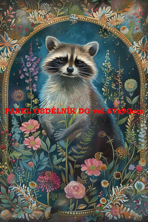 Bavlněný panel 7x10 cm