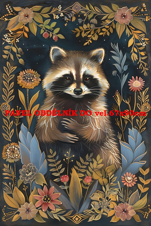 Bavlněný panel 7x10 cm