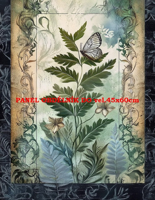Bavlněný panel 7x10 cm