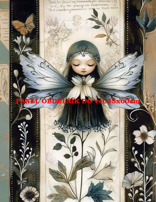 Bavlněný panel 7x10 cm — foto 1