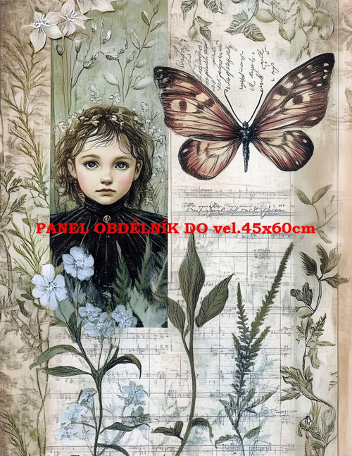 Bavlněný panel 7x10 cm — foto 1