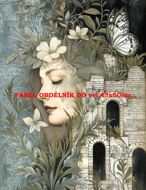 Bavlněný panel 7x10 cm