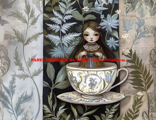 Bavlněný panel 7x10 cm
