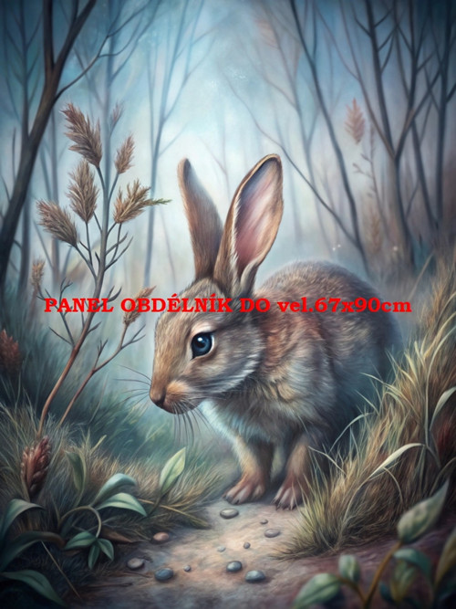 Bavlněný panel 7x10 cm