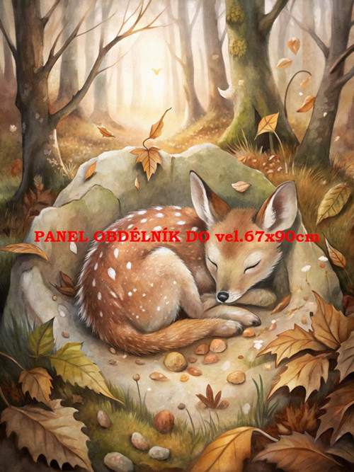 Bavlněný panel 7x10 cm — foto 1