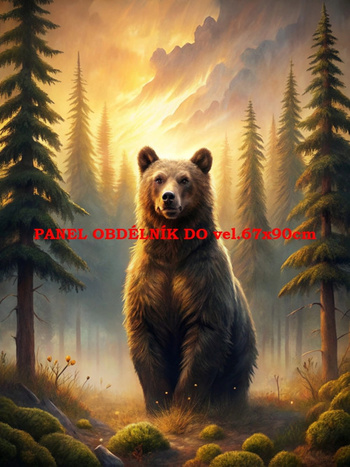 Bavlněný panel 7x10 cm — foto 1