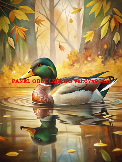 Bavlněný panel 7x10 cm — foto 1