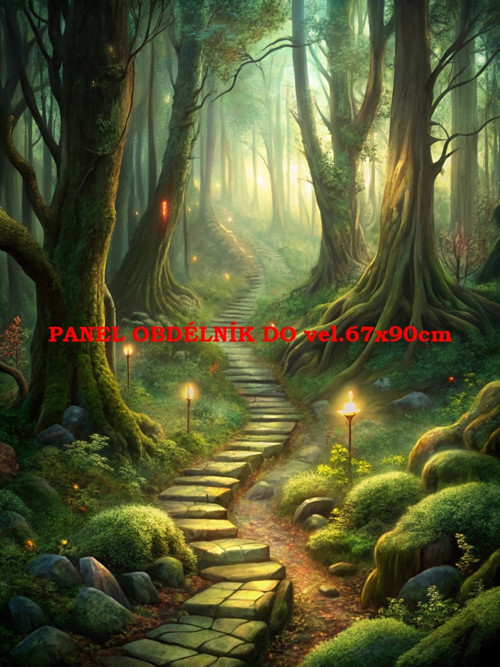 Bavlněný panel 7x10 cm — foto 1