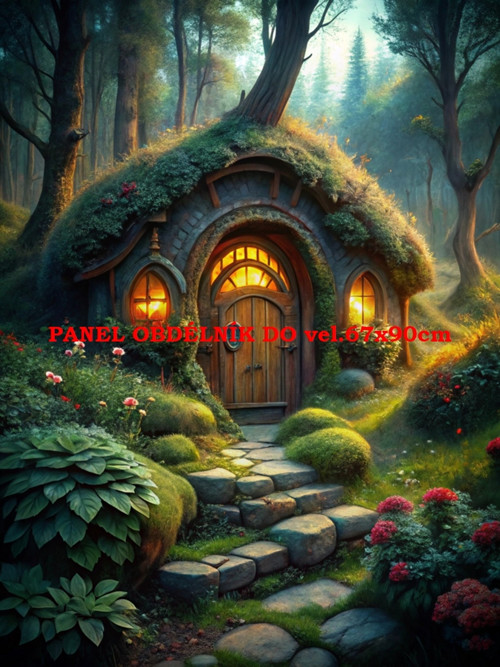 Bavlněný panel 7x10 cm — foto 1