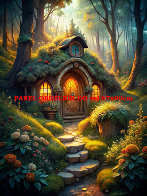 Bavlněný panel 7x10 cm
