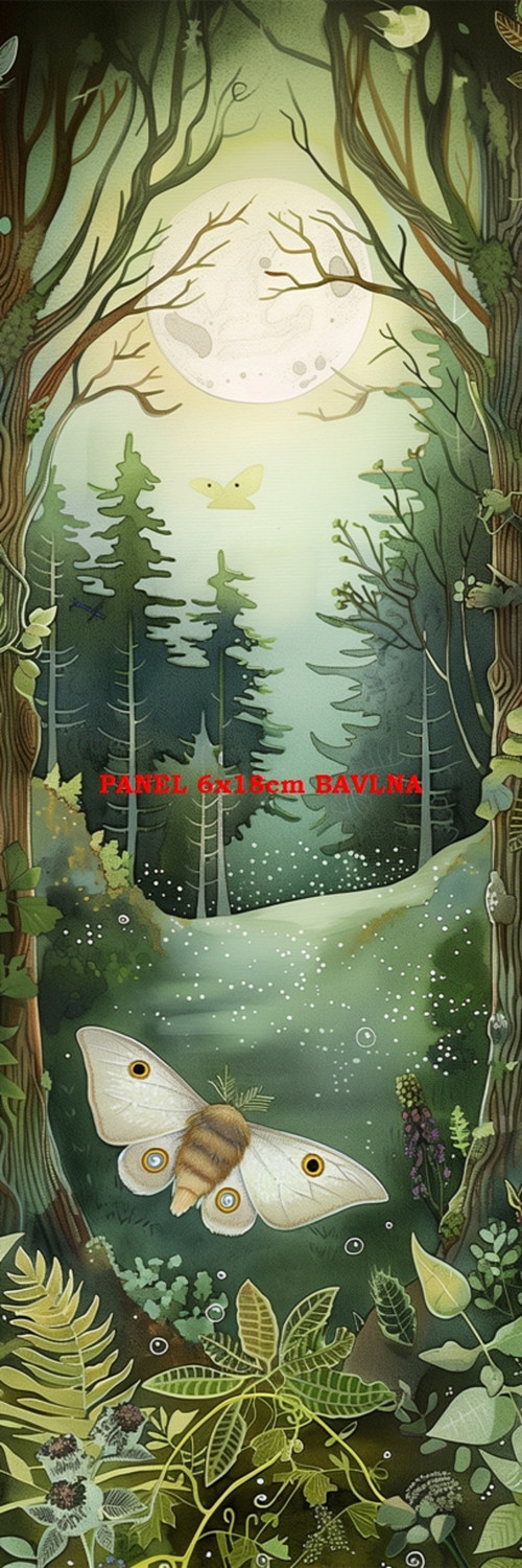 Panel na záložku - bavlna