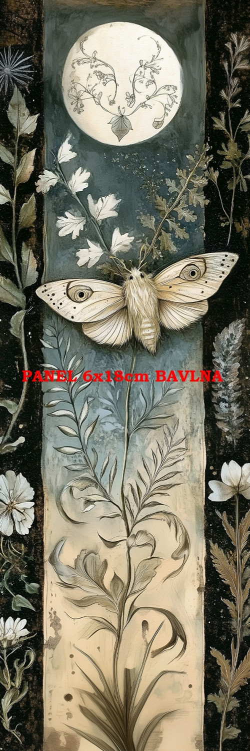 Panel na záložku - bavlna
