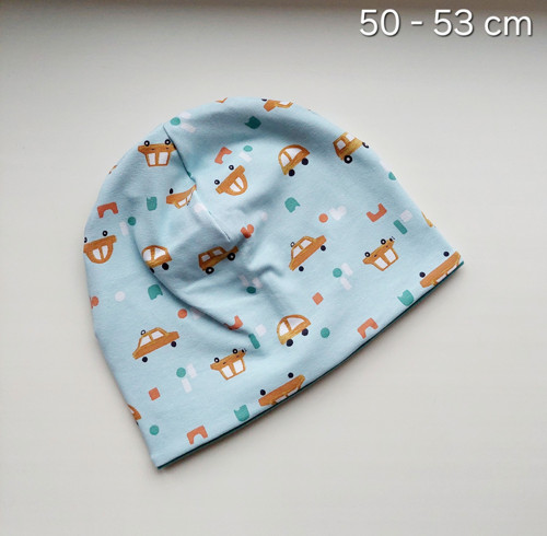 Barevná čepička 50 - 53 cm