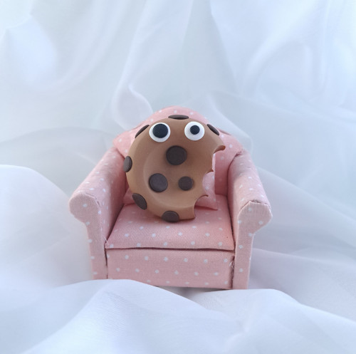 Worry stone (kámen starostí)- Nakousnuté cookies