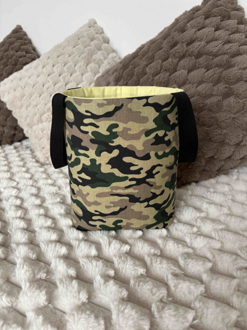 Mini úložný koš Maskovaný