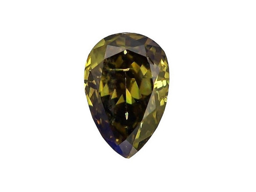 Vzácný fancy green diamant- 0,16 ct/ SI1/ IGI