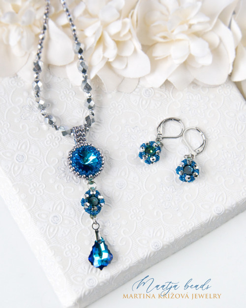Sirens - Bermuda Blue Silver (korálková souprava) — foto 1