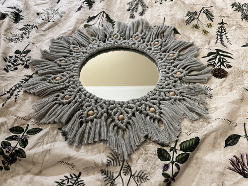 Macrame/Zrcadlo/Mandala