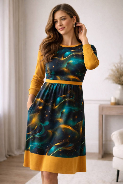 Šaty Aurora - 36- 48 - varianta 2 — foto 1