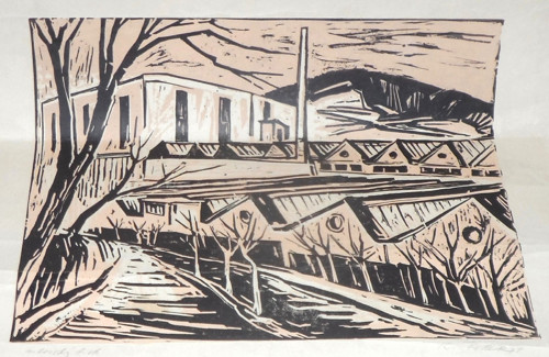 Autorský TISK pro zarámování • Karel Retter, 1978