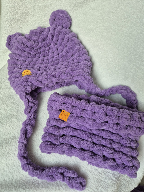 Set čepice/nákrčník