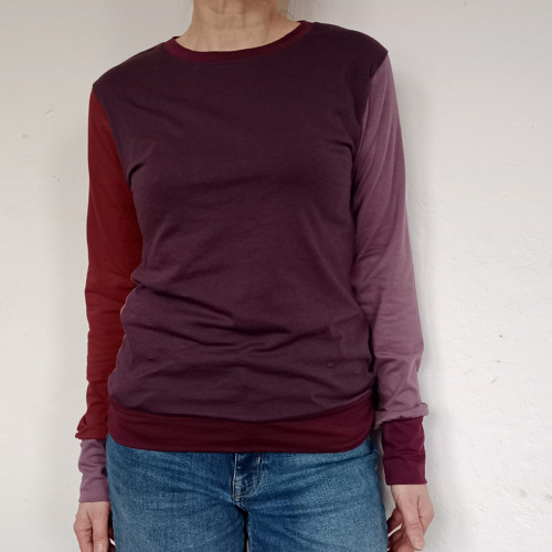 Tričko, odstíny vínovo červené,vel.XS-XL
