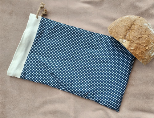 Lněný pytel na pečivo