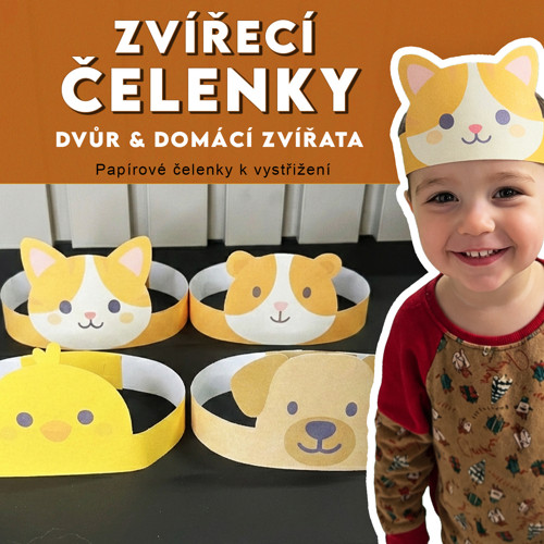 Zvířecí čelenky -Dvůr & domácí zvířata