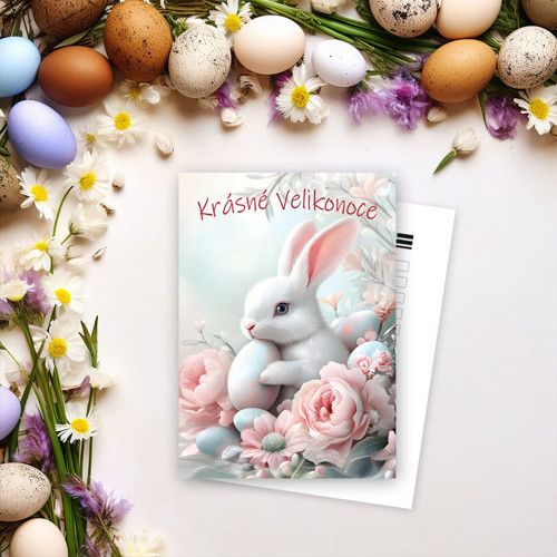 Krásné Velikonoce - pohlednice