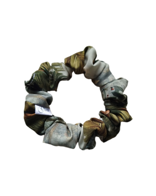 Gini HEDVÁBNÁ scrunchie S JUNGLE — foto 1