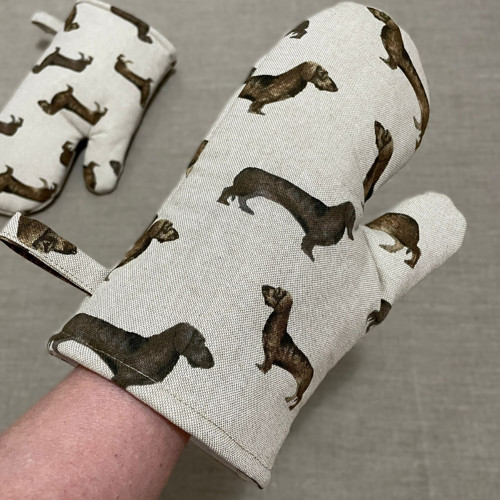 Kuchyňská chňapka- jezevčík