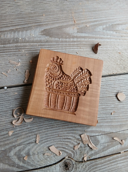 Dřevěná forma 7x8cm