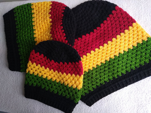 Sada Rasta čepic pro celou famílii... — foto 1
