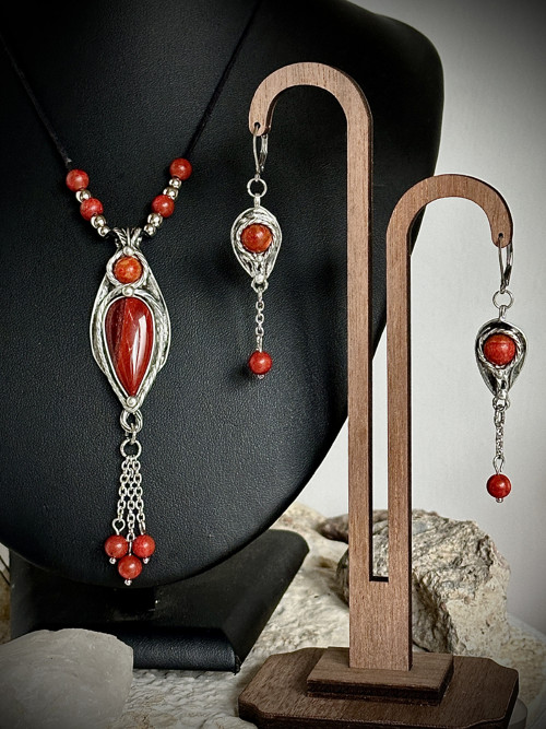 Ohnivá země – souprava v boho stylu — foto 1