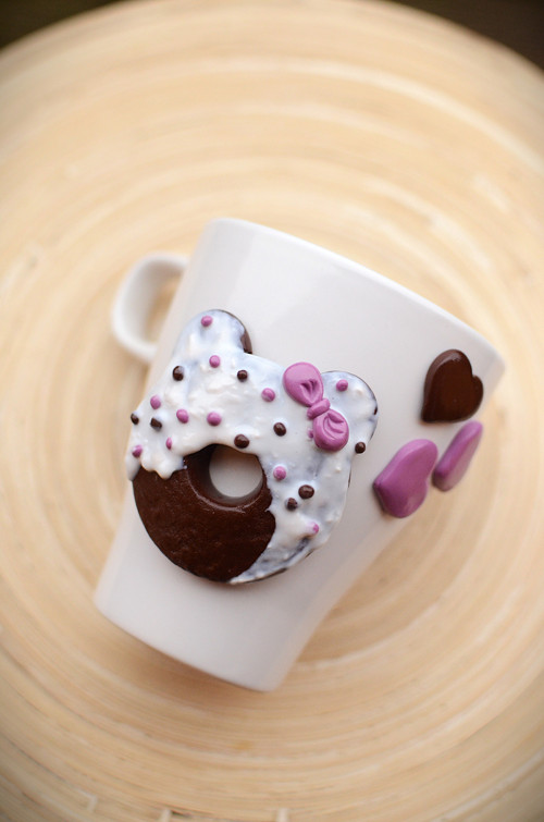 Hrníček FIMO 250 ml – sladký Donut