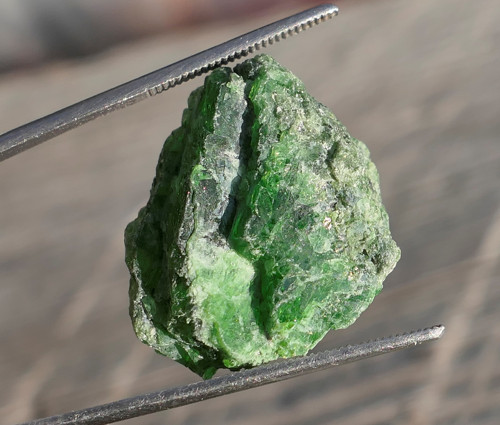 Surový chromdiopsid V2352 — foto 1