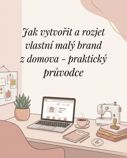 Jak vytvořit a rozjet vlastní malý brand z domova