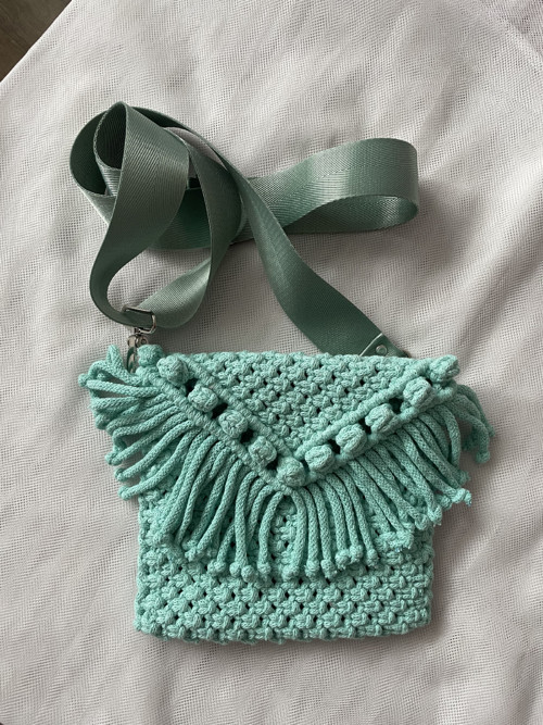 Macramé boho kabelka