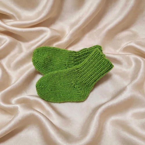 Pletené ponožtičky - 8,5 cm