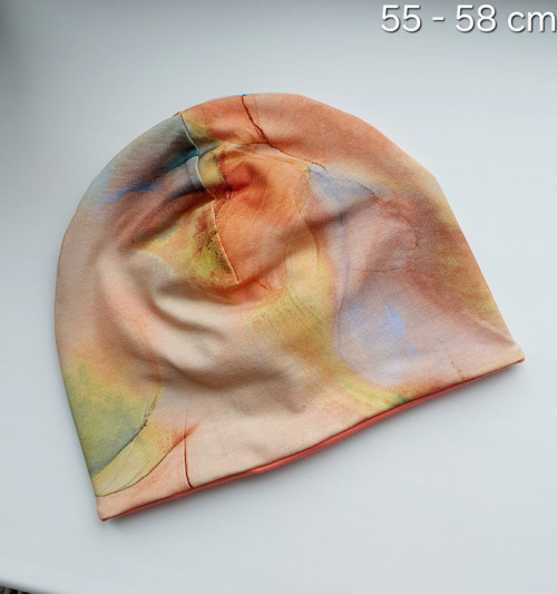 Barevná čepička 55 - 58 cm